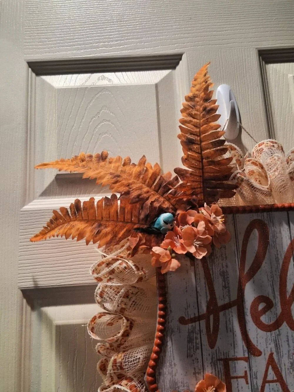 Hello Fall Wall/Door Hanging featuring Bold Autumn Colors